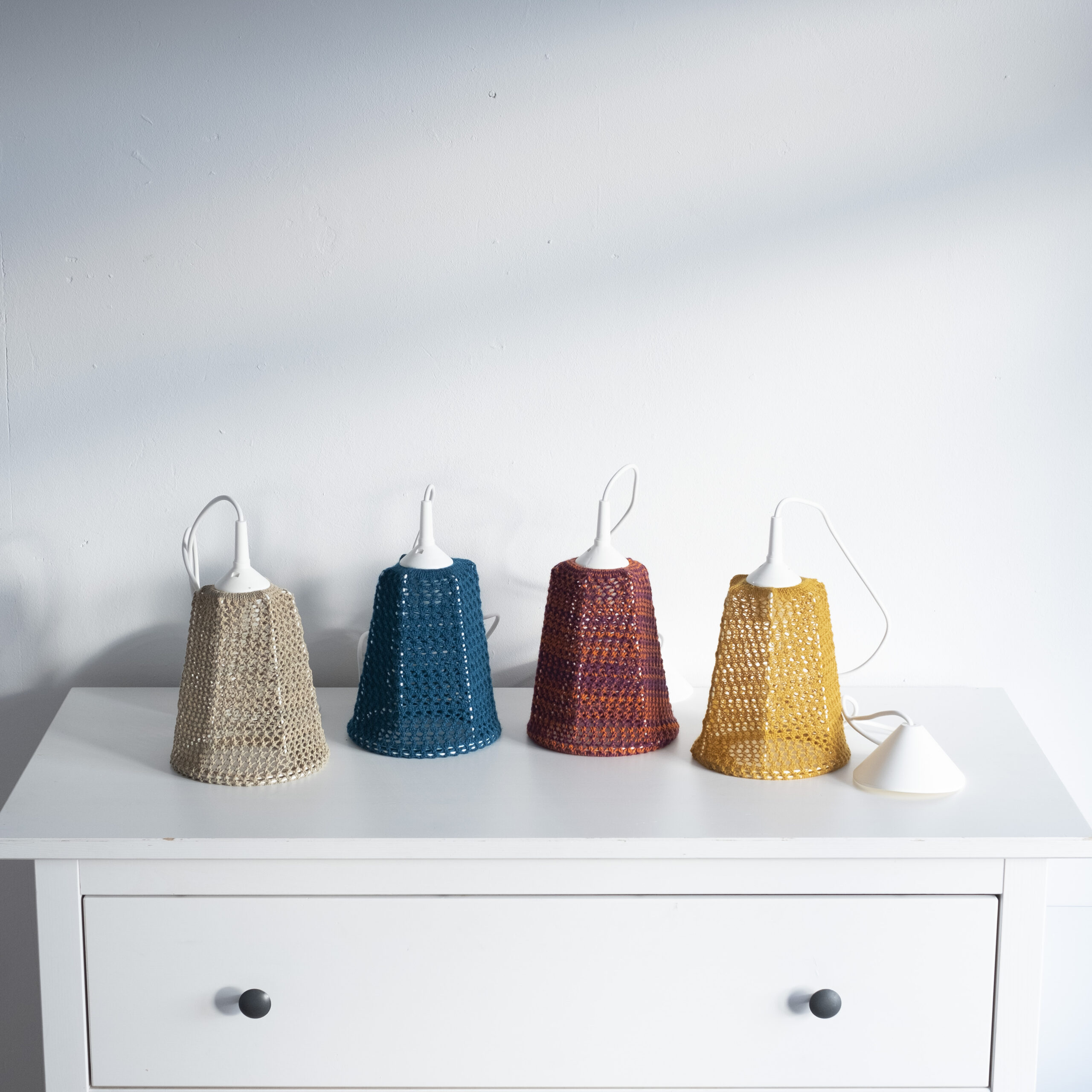 Lace Knitted Pendant Lamp - Afbeelding 3