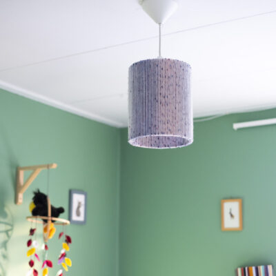 Wrapped Yarn Lampshade