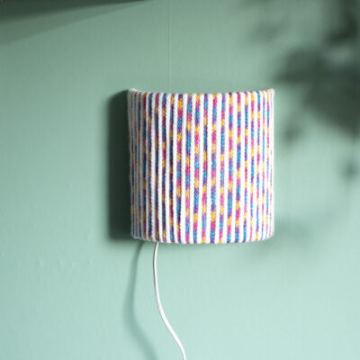 handmade wall lamp