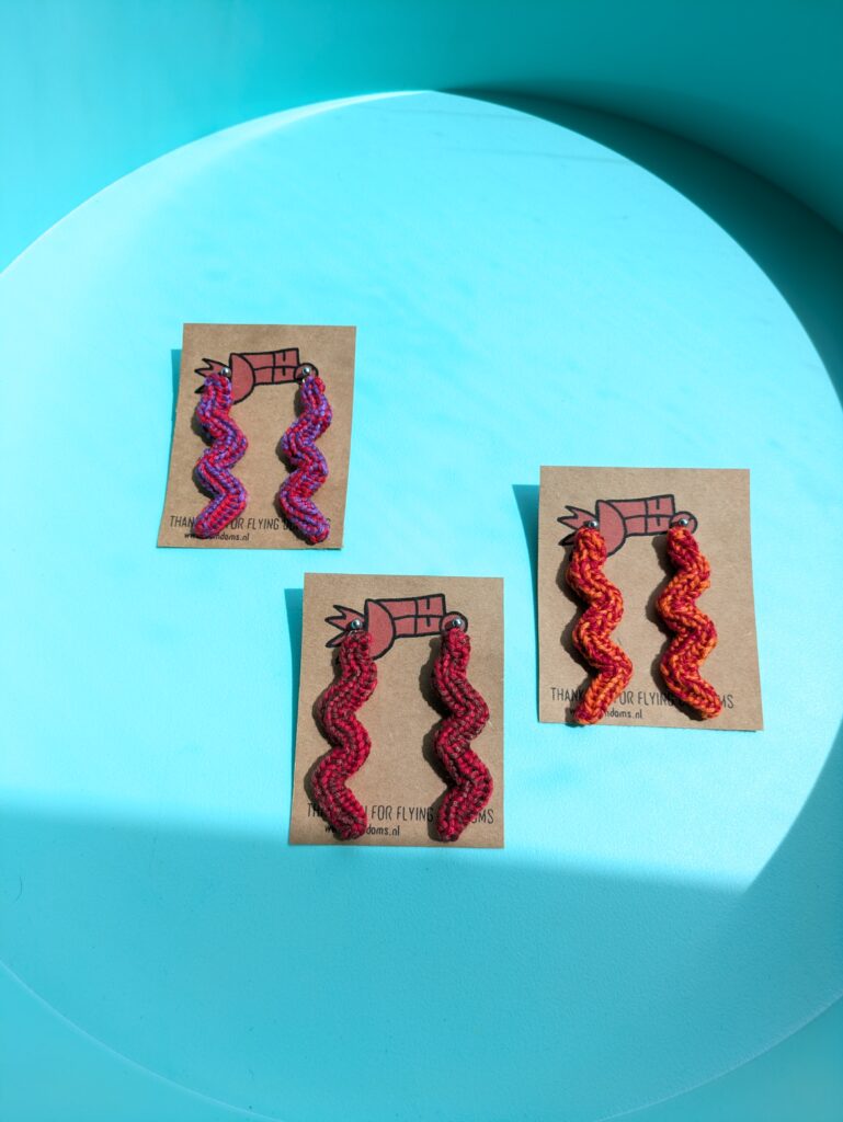 Zigzag earrings